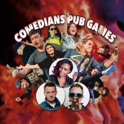 Comedians Pub Games and Beer Mat Flipping