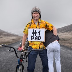 Proud Father, Exhausted Dad