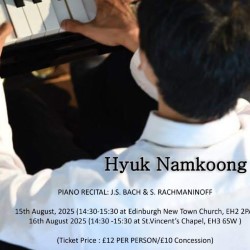 Piano Music by JS Bach and S Rachmaninoff