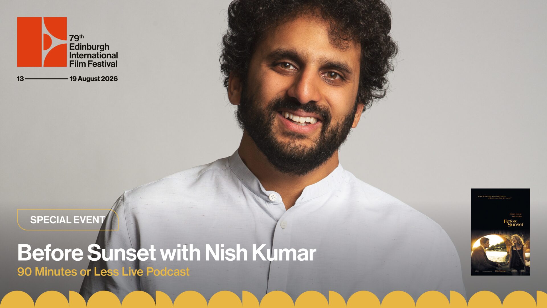 90 Minutes or Less Film Fest Podcast with Nish Kumar