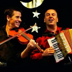 Sandy Brechin and Greg Borland