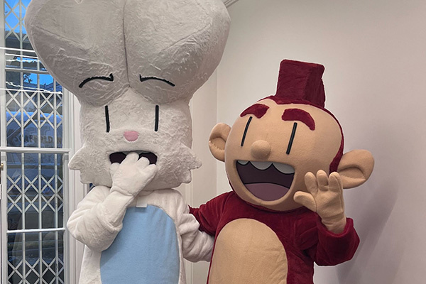 Meet Bunny and Monkey