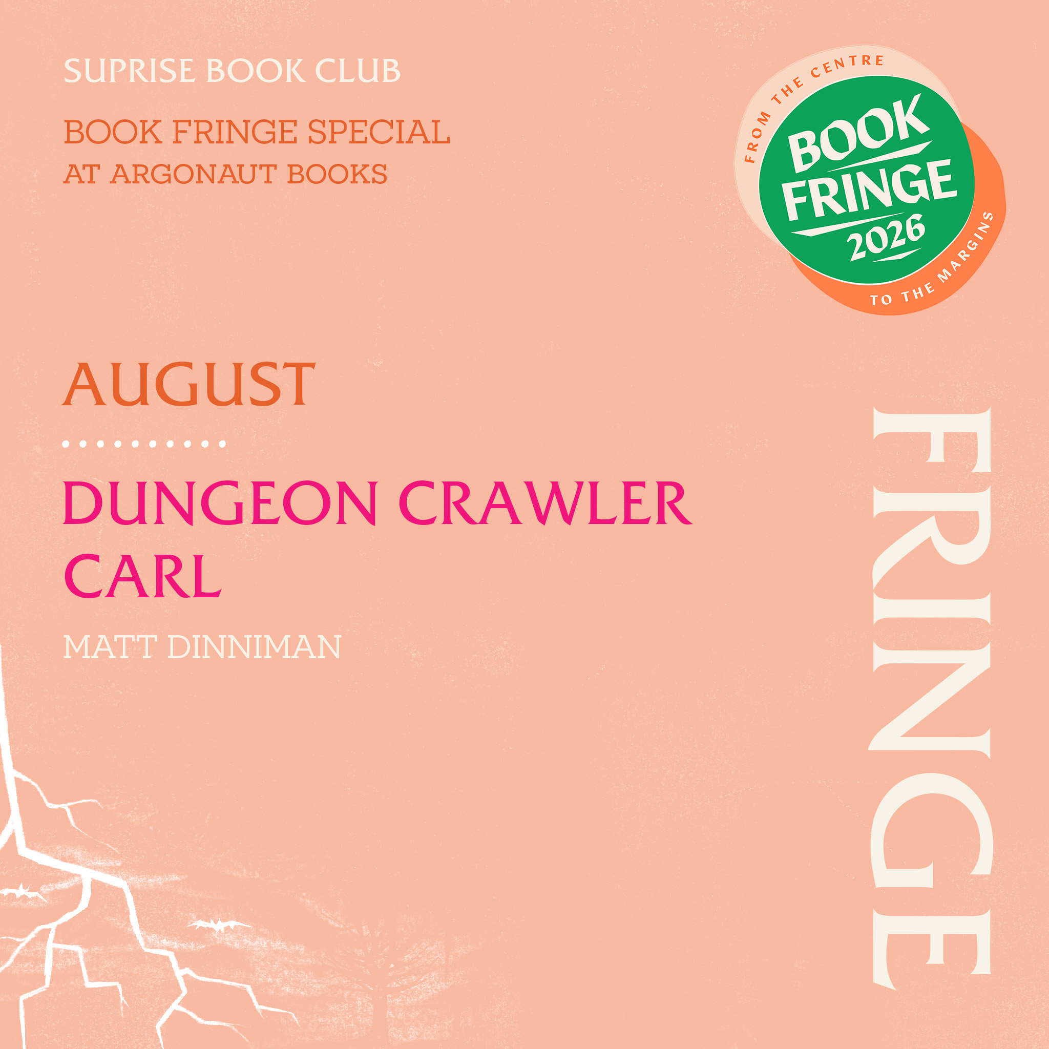 Surprise Book Club // Dungeon Crawler Carl by Matt Dinniman