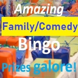 Amazing Family Comedy Bingo: Prizes Galore!