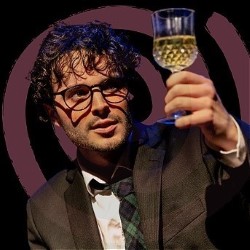 The Upwards Journey of a Champagne Bubble