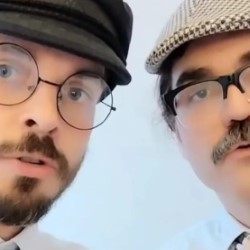 Joz Norris and John-Luke Roberts are Barry and Tony in The Baritones